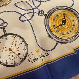 Vintage Rolex Silk Scarf